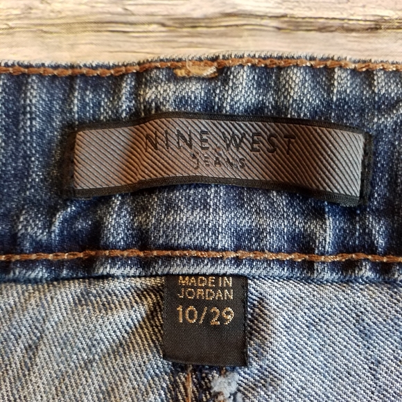 Nine West womens blue jeans size 10 - Picture 8 of 16